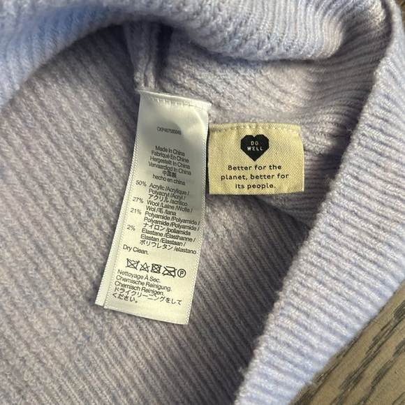 Lavender Madewell Square Neck Sweater - Picture 4 of 4